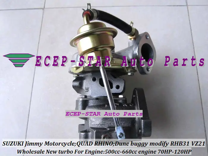 Бесплатная доставка RHB31 VZ21 13900 62D51 VJ110069 турбо для SUZUKI SWIFT SX4 LIANA Grand Vitara 500 660cc