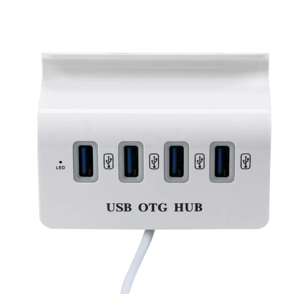 4 порта USB 2 0 зарядная станция Micro OTG концентратор адаптер для планшета док-станция
