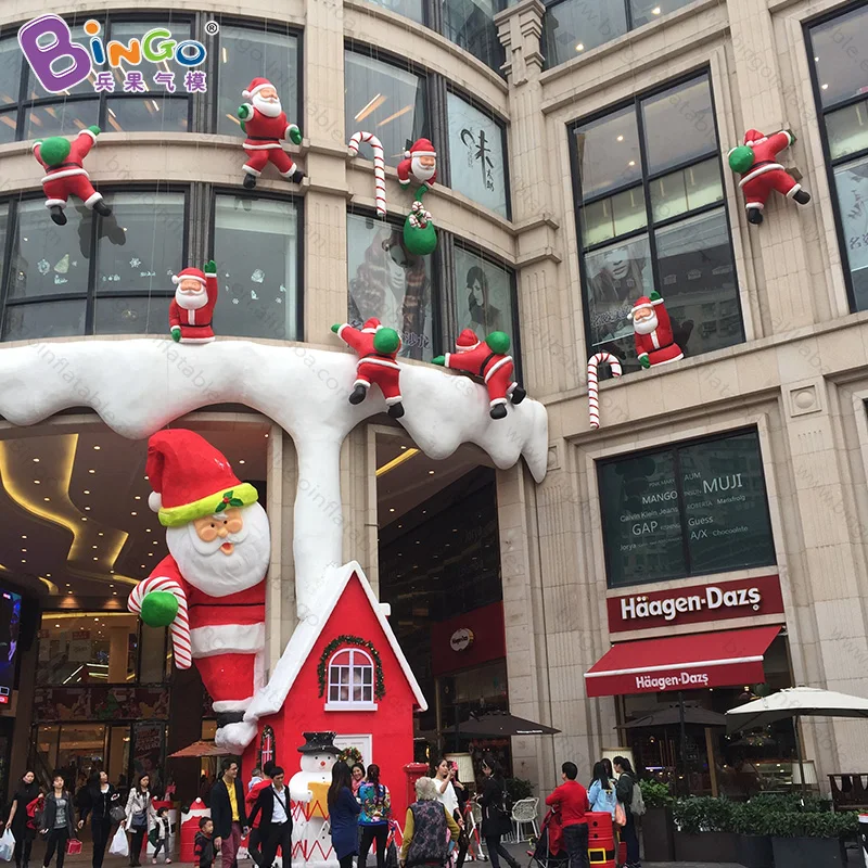 Надувной Дед Мороз 3 м для скалолазания рождественской рекламы | Игрушки и хобби