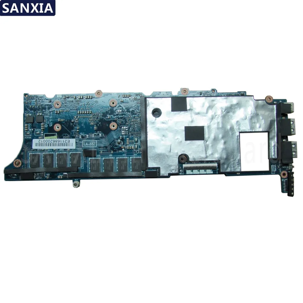 KEFU QAZA0 LA 8821P REV: 1 0 материнская плата для ноутбука Dell XPS 12 9Q23 тест оригинальная 4G RAM I5