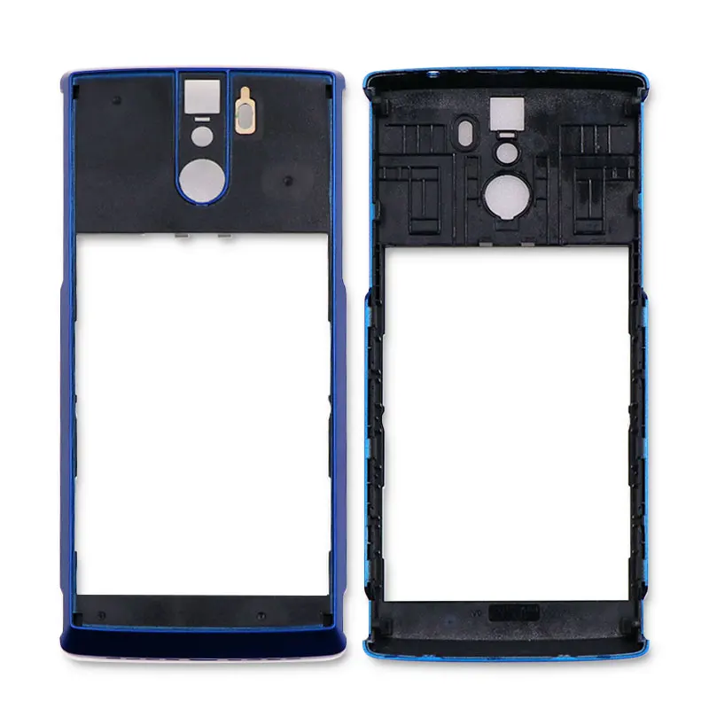 Blue Model 2 OLRRV Для Doogee BL12000 Ближний Рамка B основа хорошее качество телефон противоударный защитный Ближний Рамка Для Doogee BL12000 оболочки - Цвет: Blue Model 2