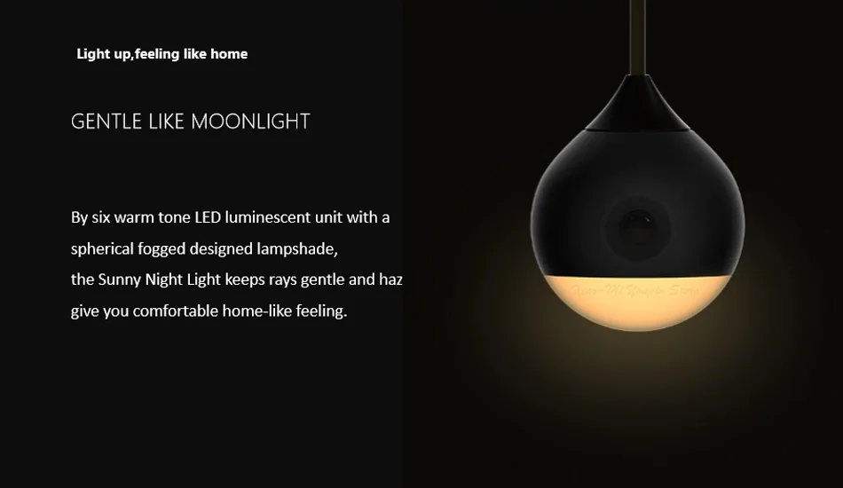 Xiaomi Mijia Youpin, умный датчик, ночник, инфракрасная индукция, зарядка через USB, съемная Ночная лампа для Xiaomi, умный дом
