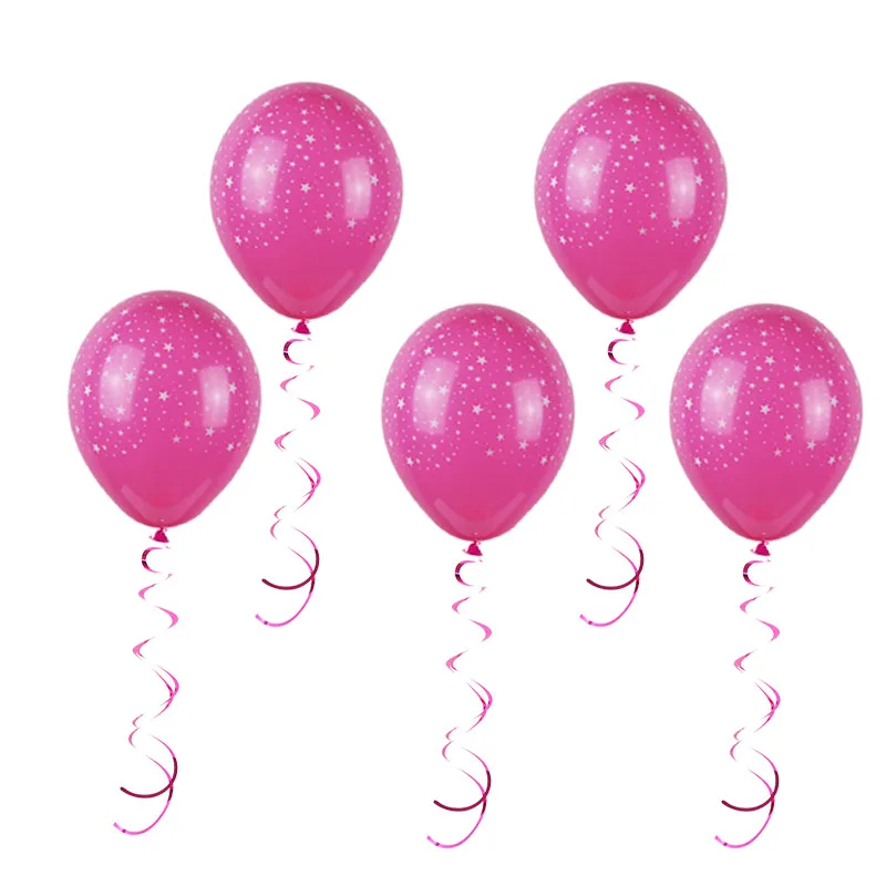 5 шт./компл. фотографические баннеры из ПВХ на спирали фотография дня рождения