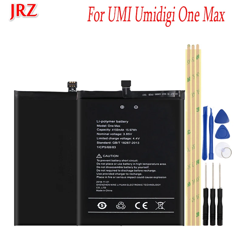 Аккумулятор на 4150 мА · ч для UMI Umidigi One Max мобильный телефон высококачественное