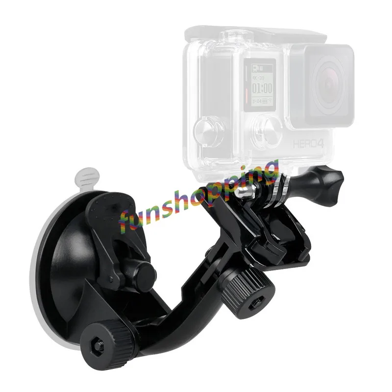 Для Gopro аксессуары для SJ4000 автомобильный держатель на присоске крепление Hero 6/5/4/3/+