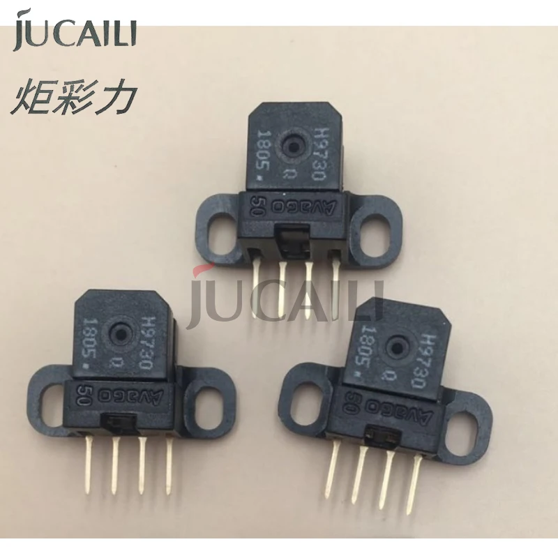 Jucaili 2 шт. принтер H9740/H9730/H9720 растровый кодировщик датчик считывания кода для