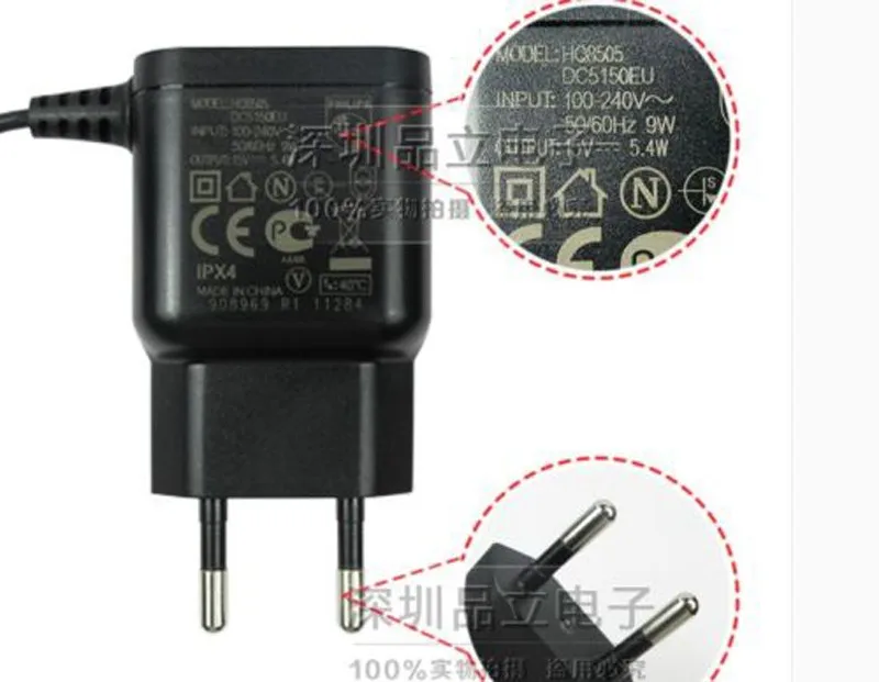 Зарядное устройство для бритвы PHILIPS HQ7310 HQ7320 HQ7340 HQ7360 HQ7380 HQ7390 15 в 5 4 Вт|adapter cord|adapter