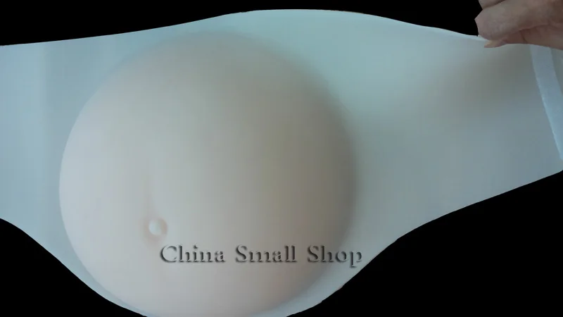 Реалистичный искусственный бесшовный живот для детей силиконовые накладные