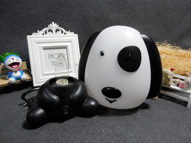Panda/Rabbit/Dog/Bear Baby Night Light Plug Cartoon Animal 3D Lamp EU/US Nursery Children's Bedroom Toys Gifts Decor