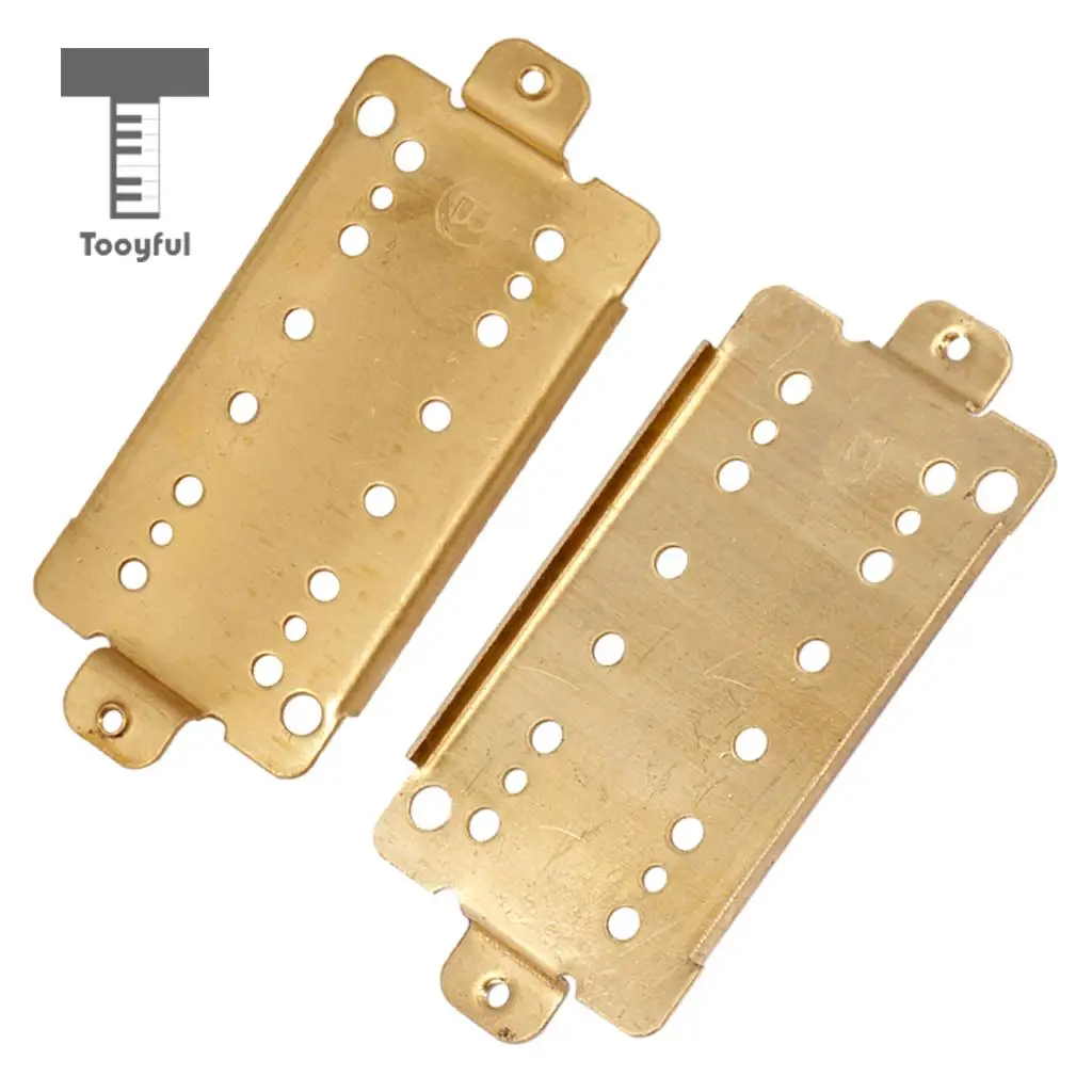 Tooyful электрическая гитара Humbucker Baseplate двойная катушка пикап 52/50 мм расстояние
