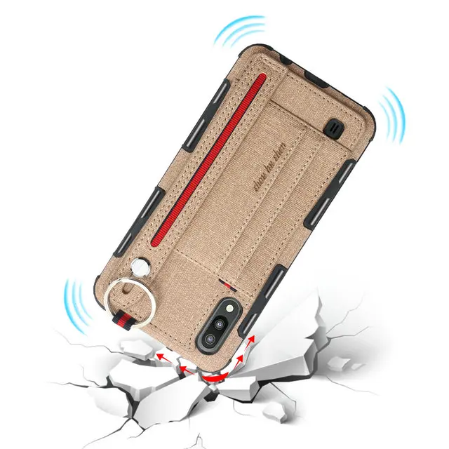 Карточка из ткани слот металлическое кольцо для Coque samsung A50 Чехол samsung A70 задний Чехол для samsung Galaxy A20 чехол A 50 S 50s A50S A30S A10
