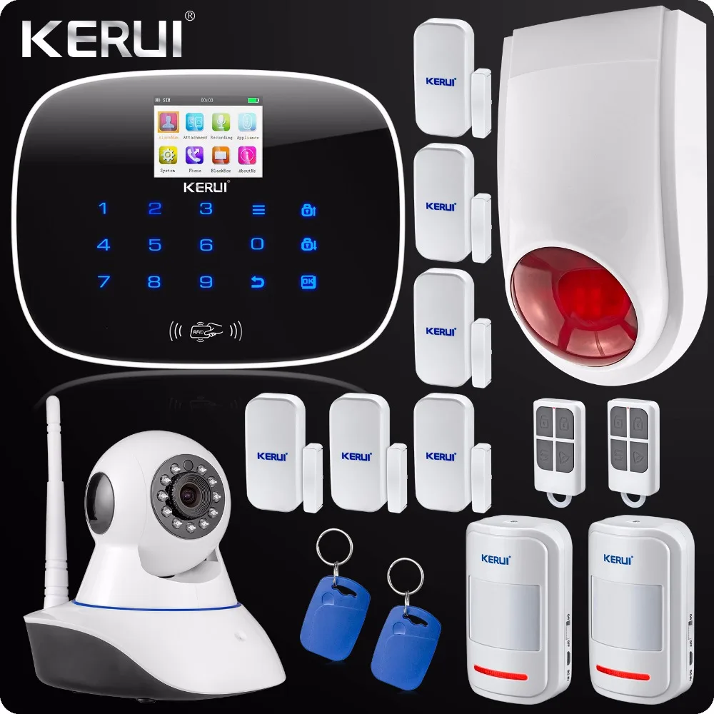 GSM приложение управление беспроводной домашней охранной сигнализации системы Wifi