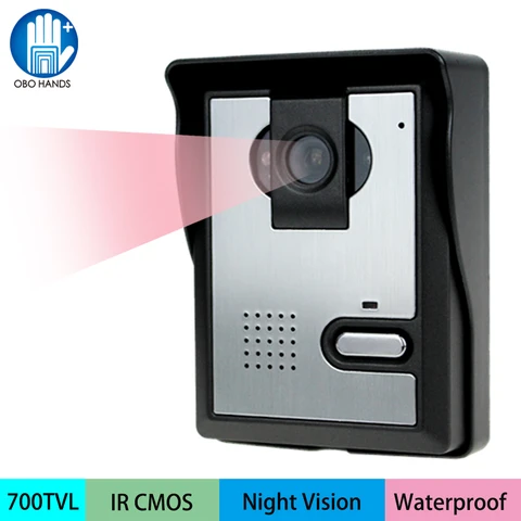 Видеодомофон, ИК КМОП, домофон, входная дверь, уличная камера без внутреннего монитора для домашней системы