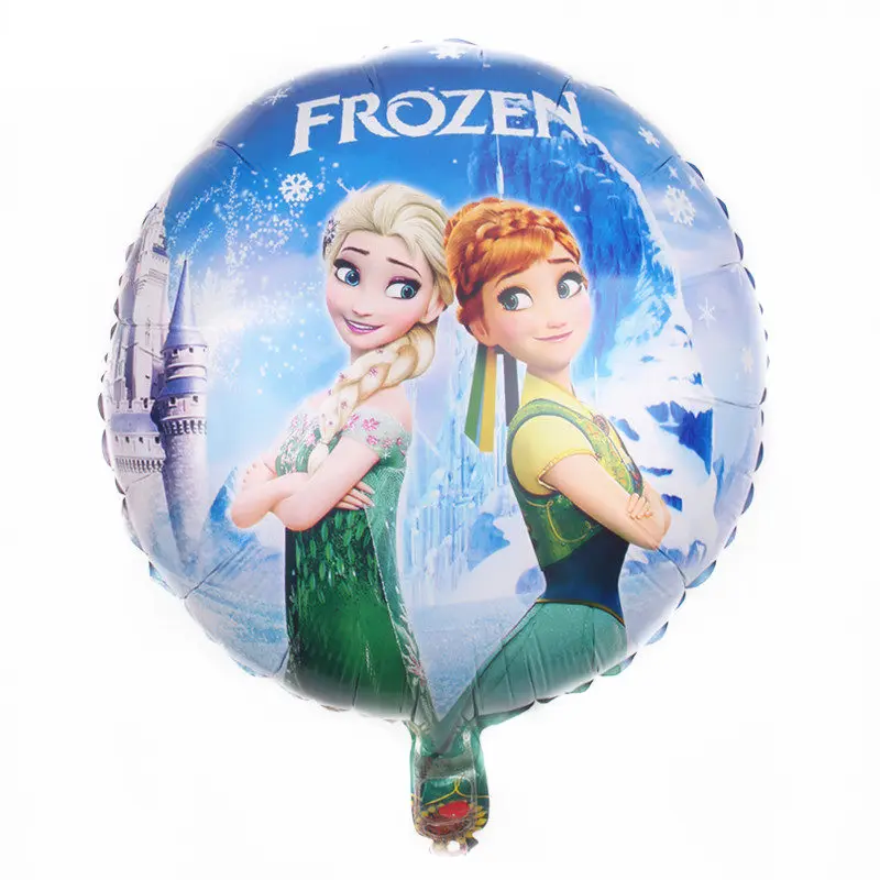 Figure balloon TSZWJ Новинка 18-дюймовые из серии «Принцесса» алюминий воздушный шар украшение для вечеринки декоративные шары оптом - Цвет: Figure balloon
