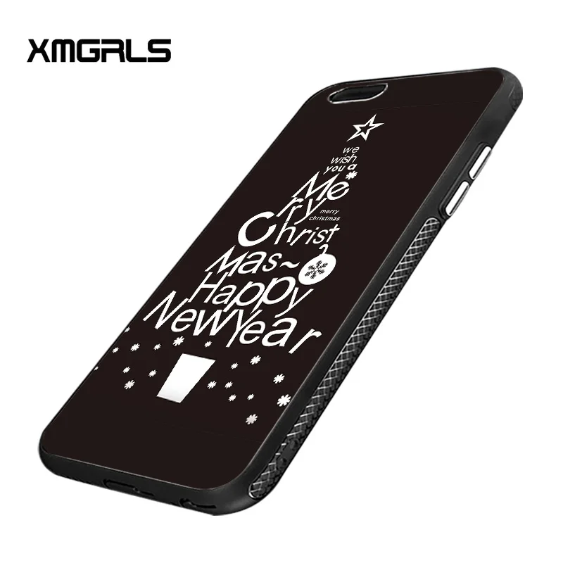 xmgrls for iPhone 7 plus case pattern non-slip PC frosted scale cool mobile phone cases bag Merry Christmas | Мобильные телефоны и