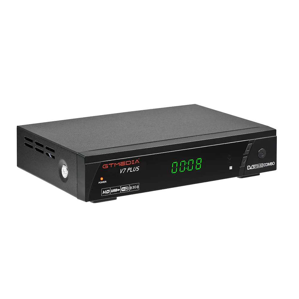Натуральная GTMedia V7 плюс Combo HD цифровой DVB-S2/T2 спутниковый ТВ приемник Поддержка H.265