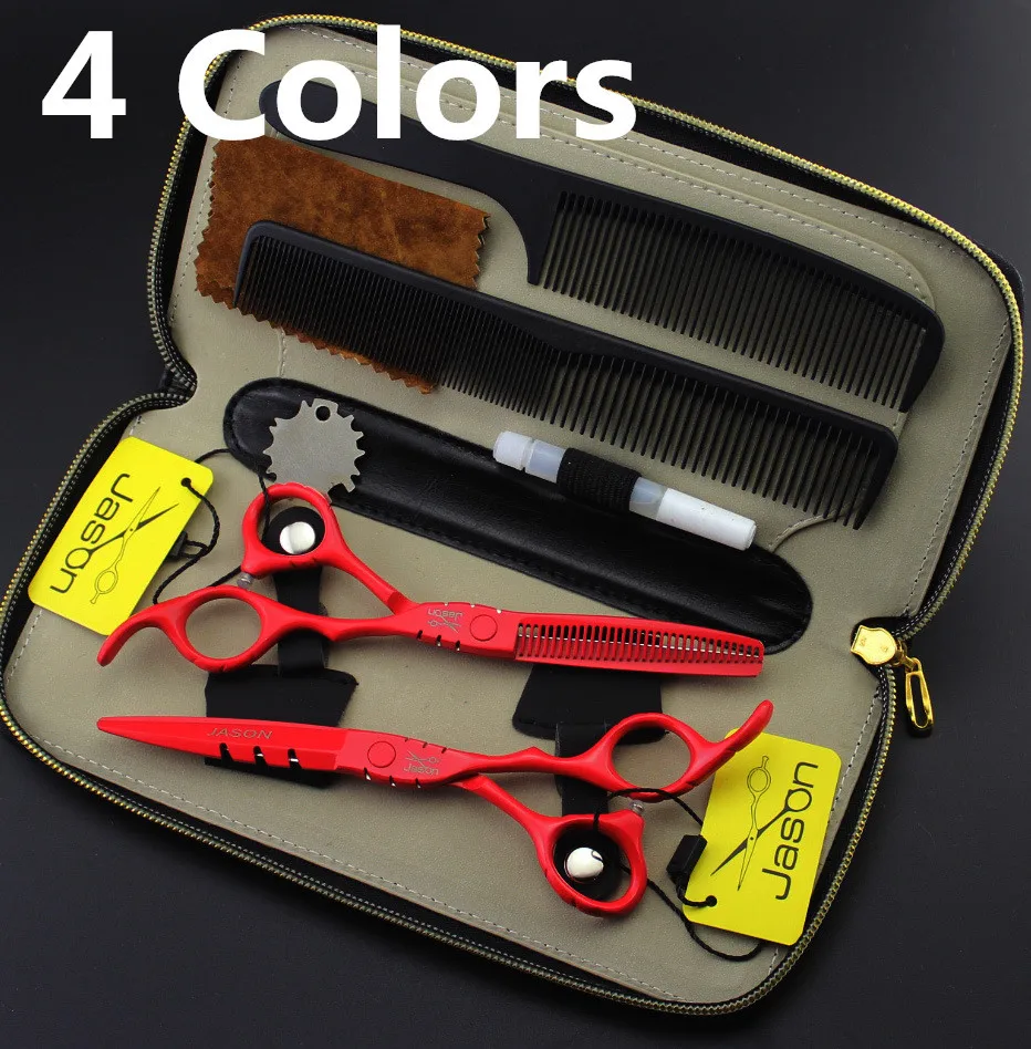 346 #4 шт. костюм Парикмахерские ножницы 6 '✗ 5 см Фиолетовый Марка Jason Высший