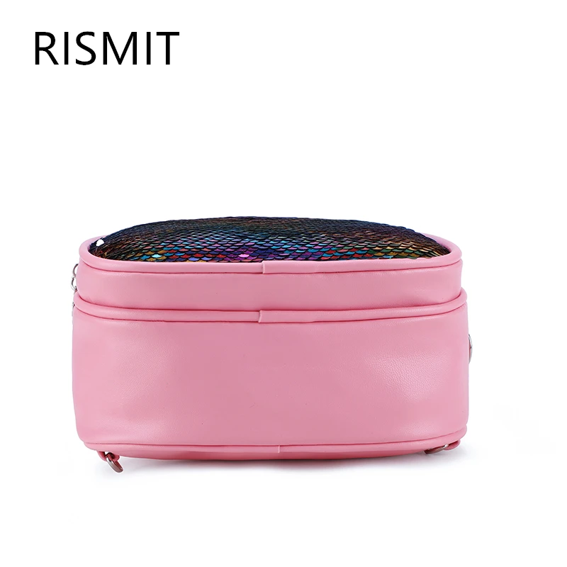 2019 натуральный кожаный рюкзак Rismit для девочек школьная сумка детские секс