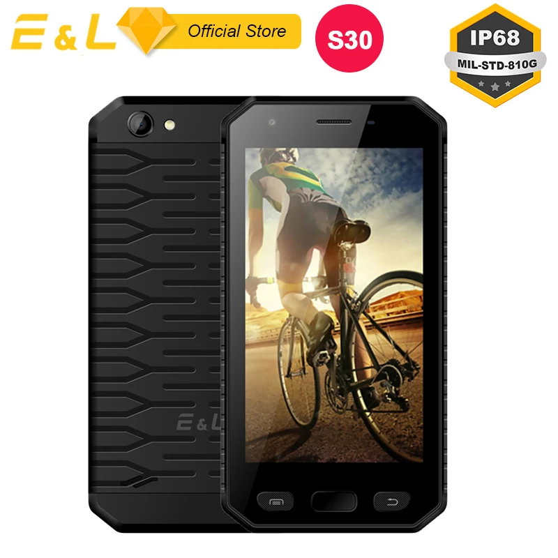 E & L S30 4G мобильный телефон 4 7 дюймов ips HD MTK6737 четырехъядерный 2 ГБ + 16 Гб сотовые