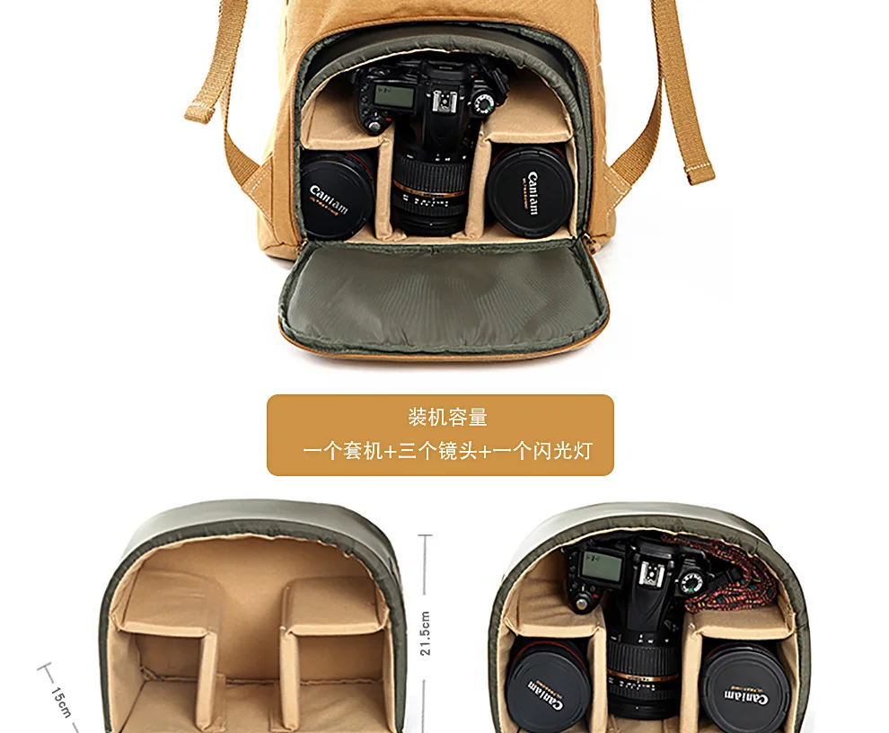 

F5 Waterproof Travel DSLR Shoulder Camera Bag Backpacks With Rain Cover Shoulder Bag for Canon Nikon Sony Laptops