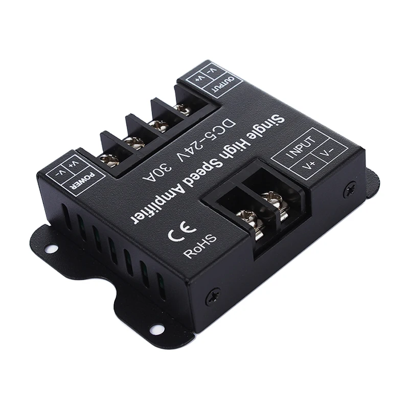 HKZZI DC 5 24 V 30A монохромный ретранслятор данных усилитель сигнала регулятор