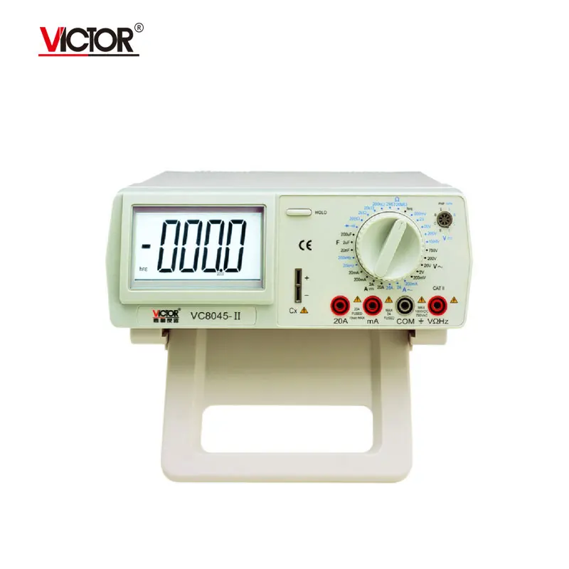 Виктор VC8045 II Высокоточный 4 1/2 Настольный цифровой мультиметр с AC True RMS