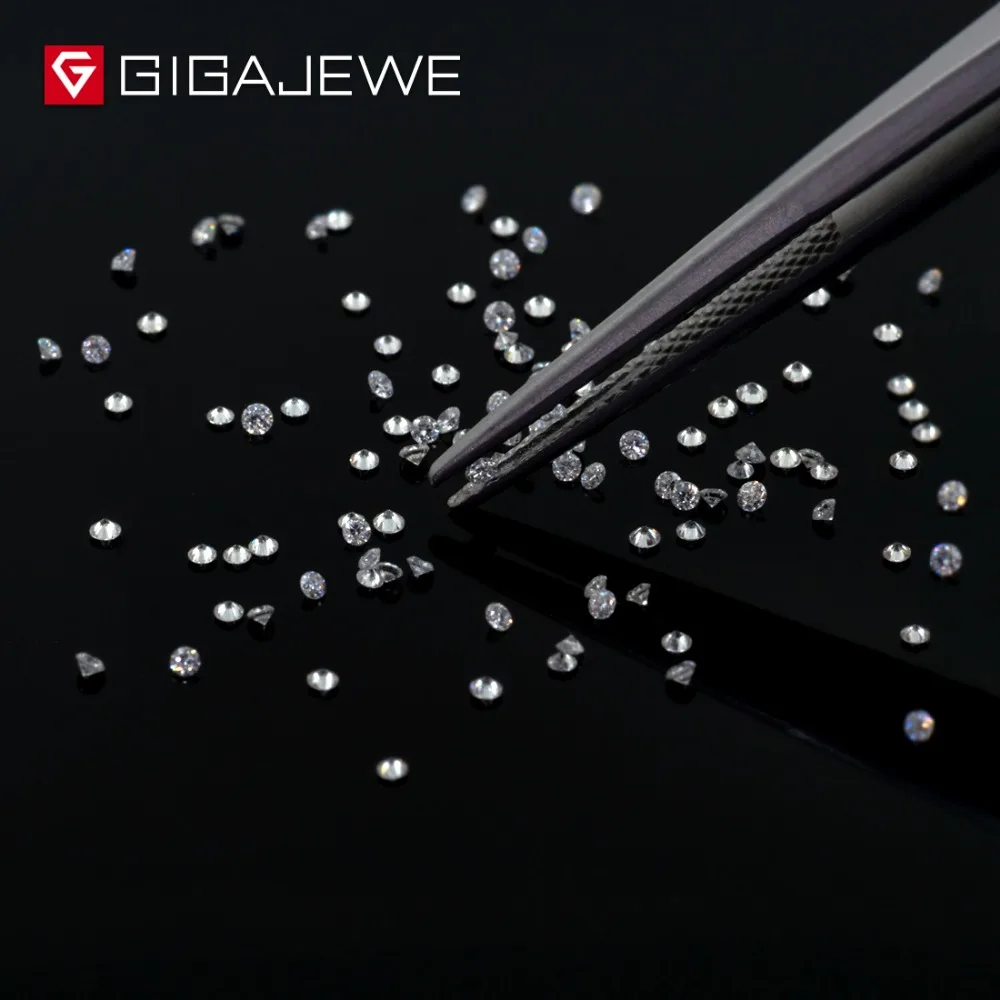 GIGAJEWE HPHT Lab Growh драгоценный камень DEF цвет 1,1-3,7 мм Мини Размеры лучшее качество DIY Подвески бусины для изготовления ювелирных изделий