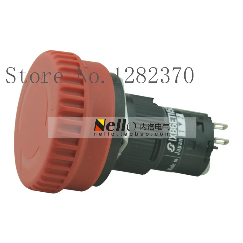 

[ZOB] original genuine emergency stop button switch 16mm XB6ETN521P 2 NC --5pcs/lot