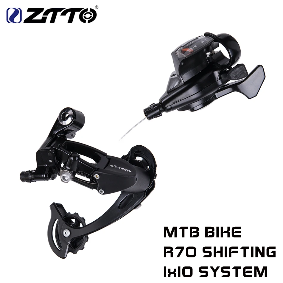 1 X 10s R70 Горный велосипед R70 1X10 10 скоростей переключения MTB велосипедный задний переключатель переключения Набор для Shimano m610 m670 x5 x7 10s система - Цвет: 1 X 10s R70