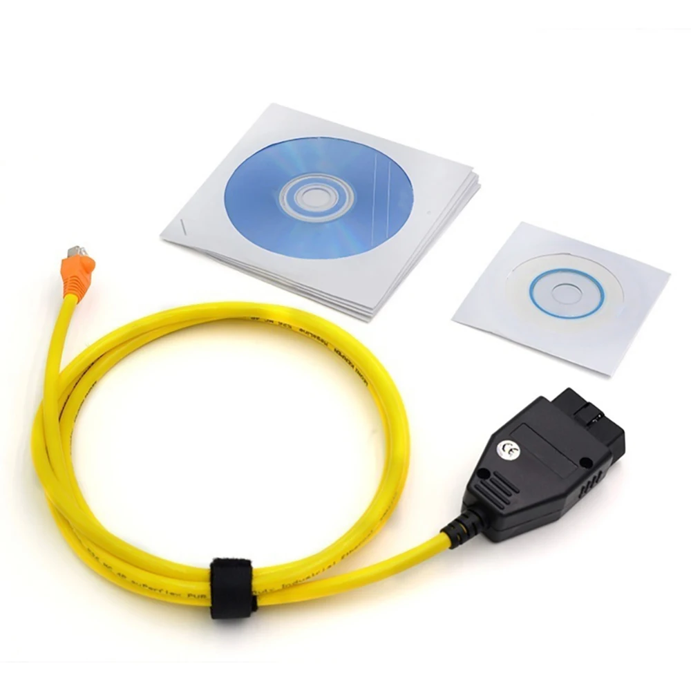 Diagnostic Data Cable for BMW ENET Ethernet to OBD Interface E-SYS ICOM Coding F-serie High quality tool |