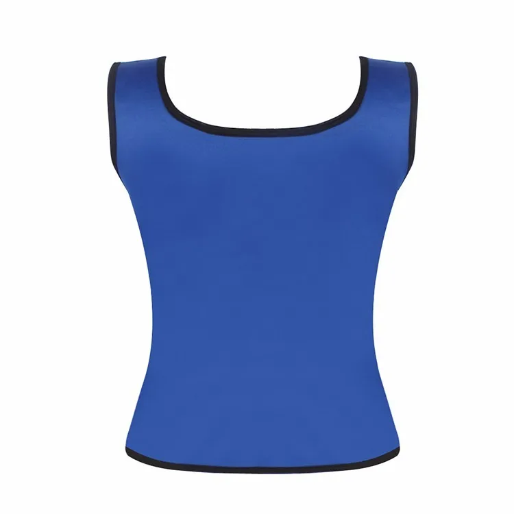 Plus Size Neoprene Sweat Sauna Body Shapers Vest Waist Trainer Slimming Vest Shapewear Weight Loss Waist Shaper Corset Shapewear