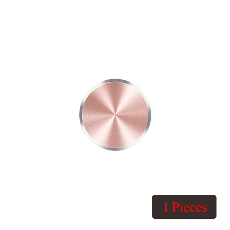 1 Rose gold Fimilef CD линии пластина железная наклейка для магнитного автомобильного держателя телефона Универсальная металлическая пластина крепление Магнитный держатель аксессуар железный лист - Цвет: 1 Rose gold