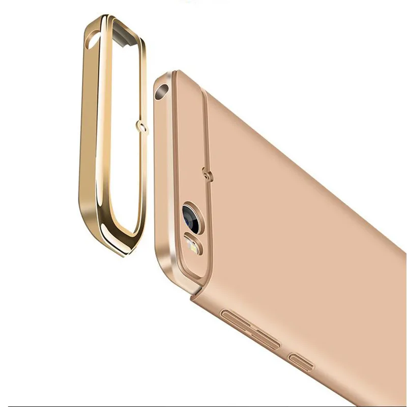 Full Protection Mi 5s Case 3in1 Electroplate Cover For Xiaomi 5S Prime 5 Hard Plastic Phone Housing |