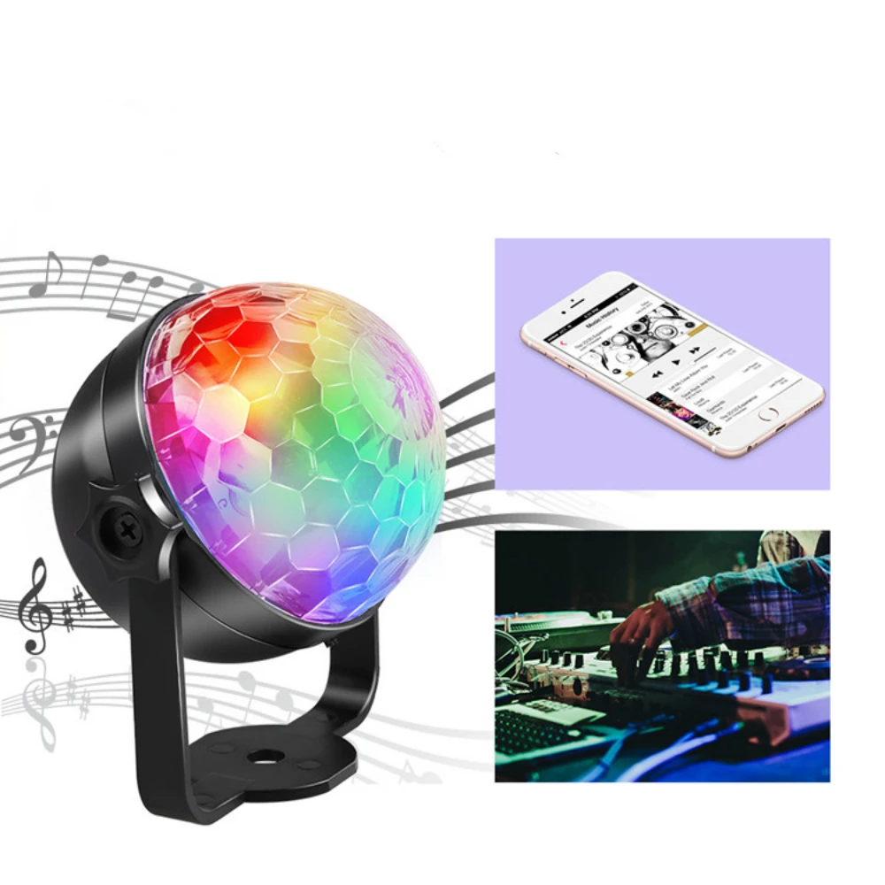 Hengfuntong-elec Party Lights дискотечный свет шар светодиодные RGB стробоскопические огни с