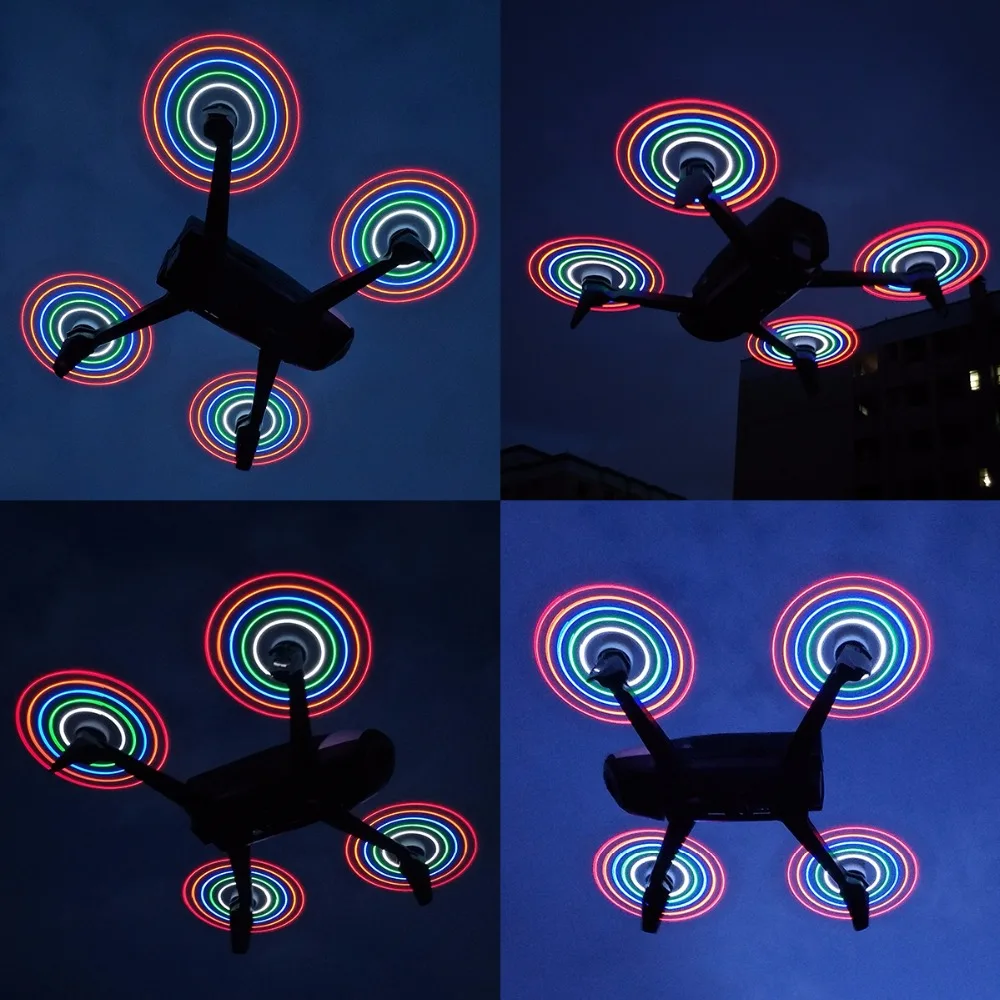 Перезаряжаемые светодиодсветодиодный пропеллеры для вспышки с пропеллером