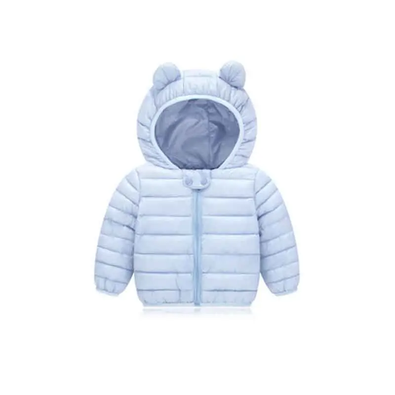 Зимние детские пальто VTOM куртки для новорожденных теплая одежда с капюшоном