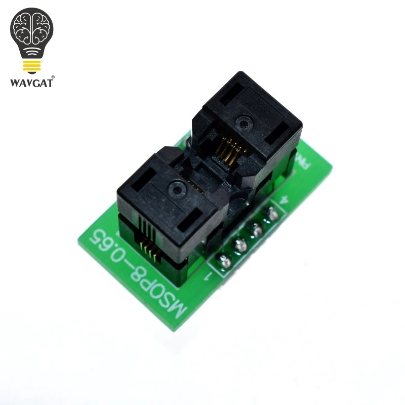 WAVGAT MSOP8 К DIP8 MCU тест IC разъем программист адаптер гнездо