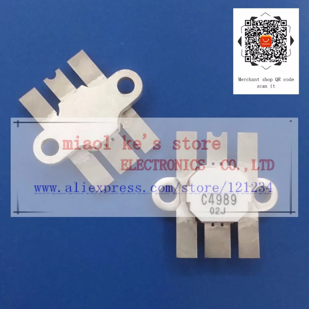 2SC4989 C4989 [12,5 V-35 V 20A 65W 520MHz T-40E]-высококачественный оригинальный транзистор