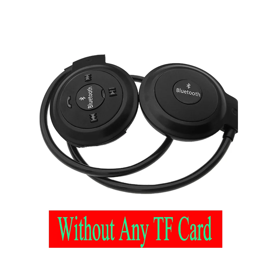 Black No Any TF Card 8 часов работы сильные FM радио 503 Bluetooth 4,0 гарнитура Мини 503 Спортивные Беспроводные наушники+ 64 ГБ 32 ГБ 16 ГБ 8 ГБ TF карта - Цвет: Black No Any TF Card