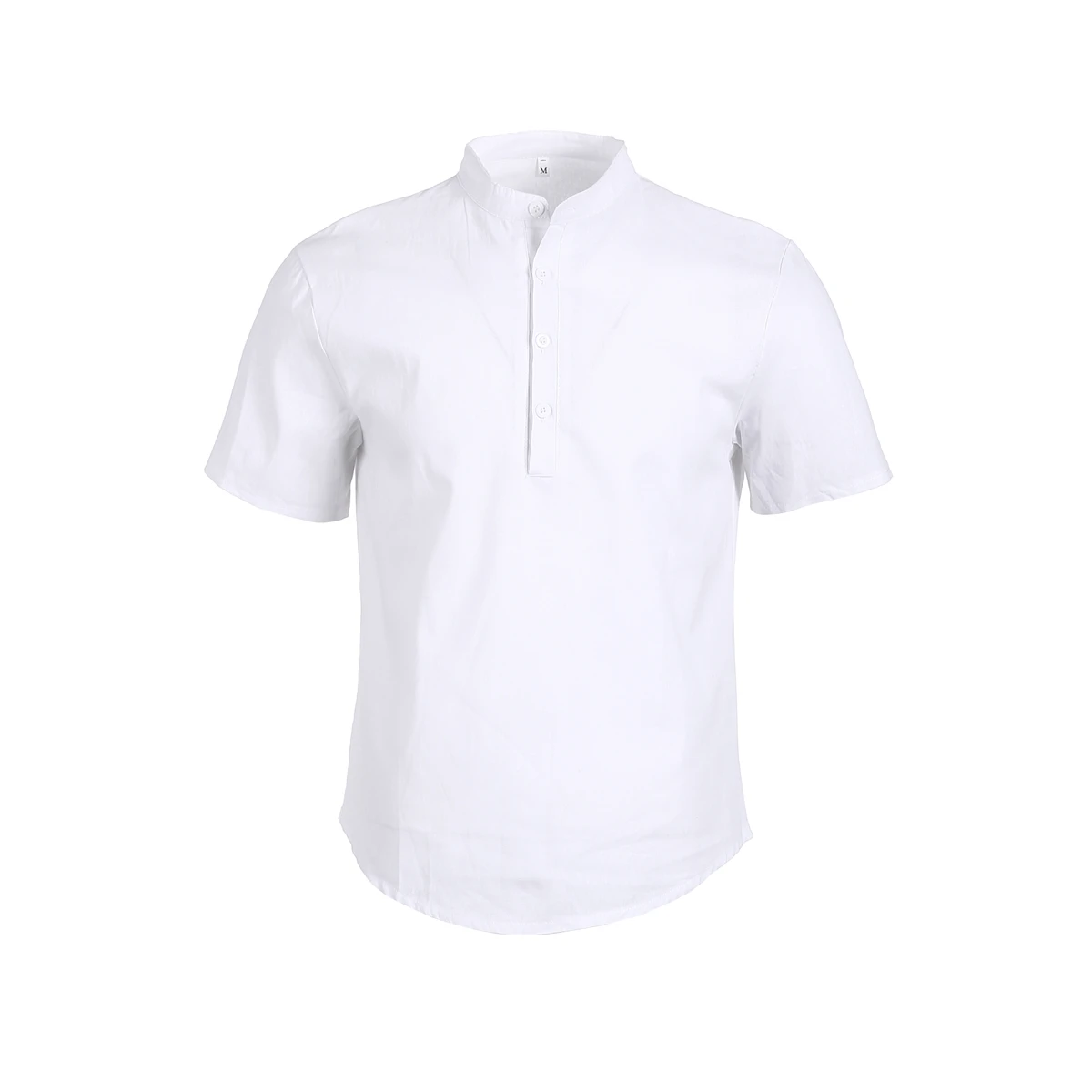 Рубашка мужская с коротким рукавом модная повседневная свободная сорочка из
