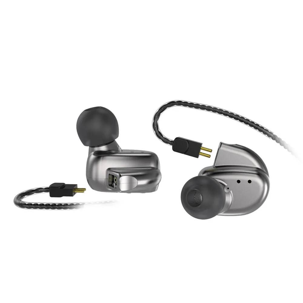 BQEYZ KC2 2DD + 2BA металлические наушники Шум шумоподавления стерео гарнитура Bluetooth 0 78