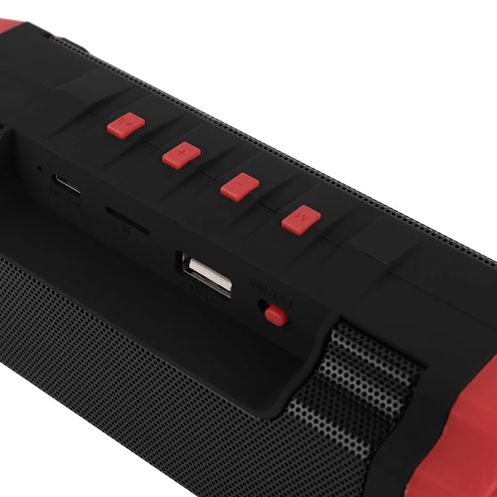 Bluetooth колонка стерео сабвуфер двойной громкий динамик FM микрофон Портативная s