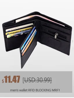 Новинка, мужской кошелек, RFID Блокировка, мужской кошелек, модный, из искусственной кожи, кошелек, защита личности, мужские кошельки, MRF25