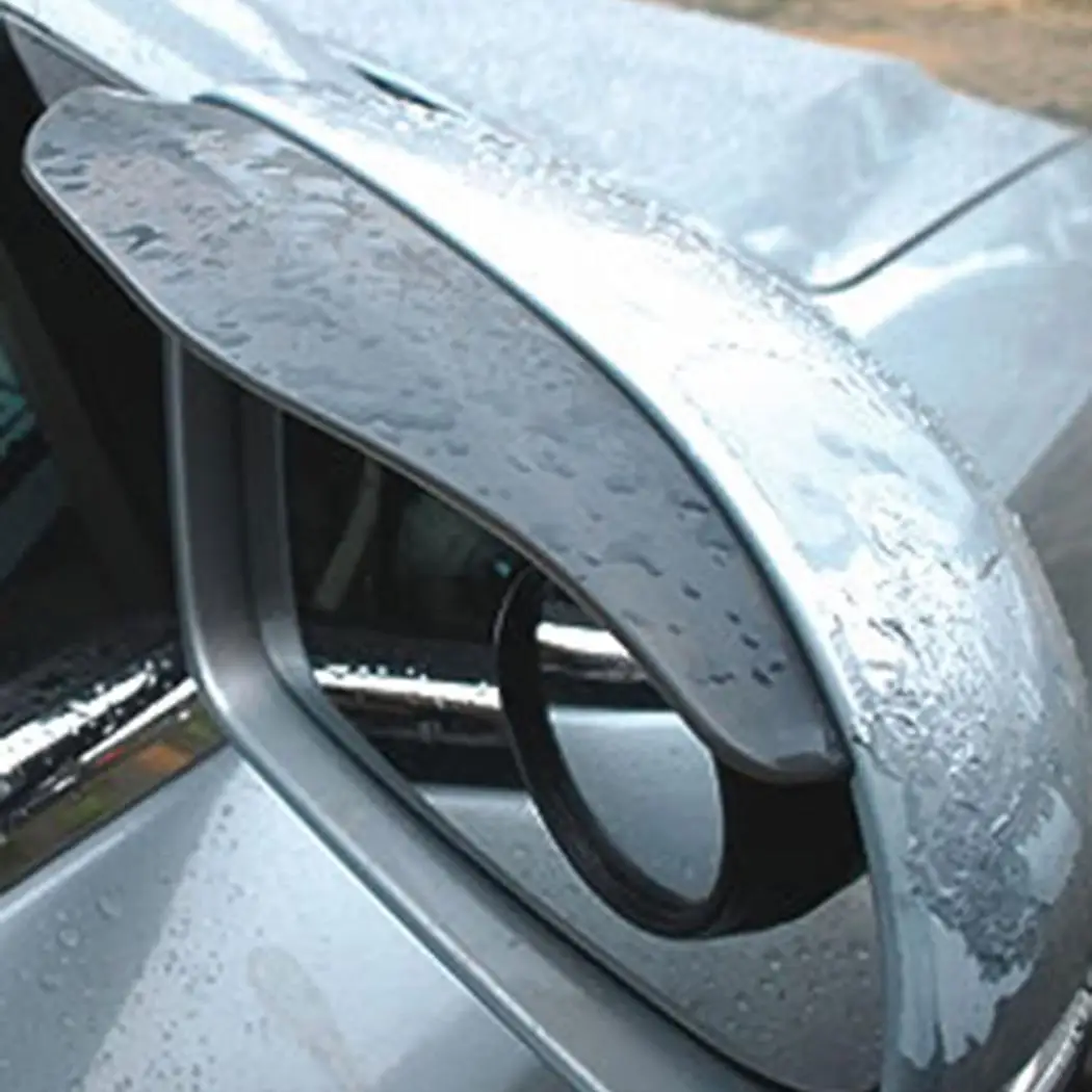 2 шт автомобильное зеркало заднего вида Дождь Вода брови твердое и т. д. крышка