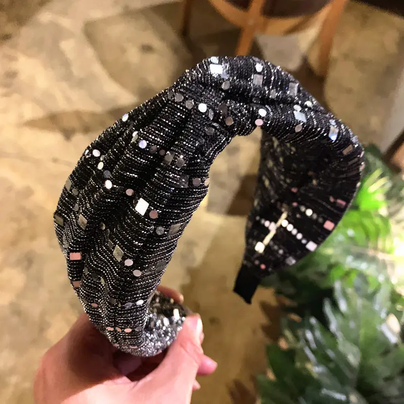 Женские богемные повязки для волос модные летние с украшениями в стиле ретро на