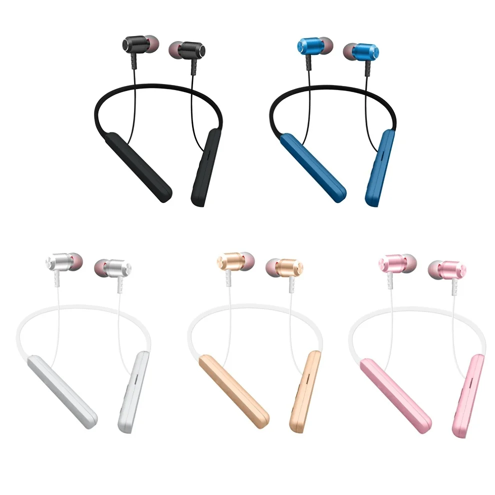 Наушники с шейным ободом Беспроводной гарнитура Bluetooth Поддержка TF карта