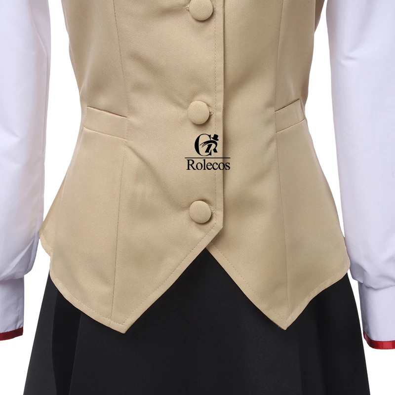 Rolecos 2017 новое поступление аниме Fate stay night Косплей Костюм Rin Tohsaka Хэллоуин косплей