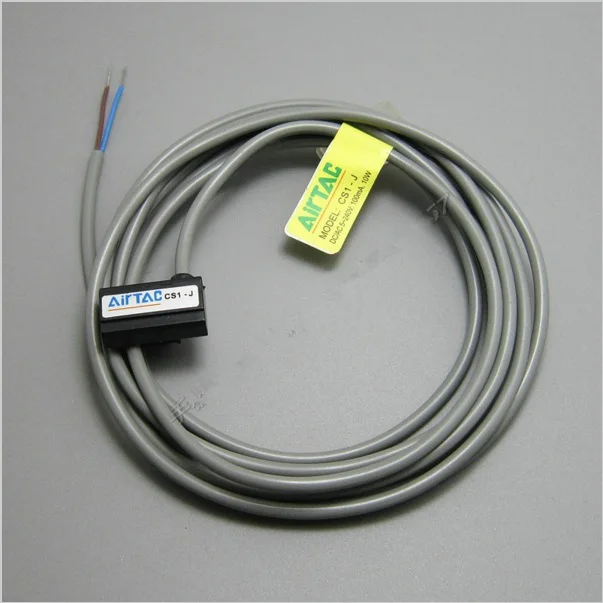 Бесплатная доставка CS1 J красный светодиодный пневматический цилиндр Магнитный