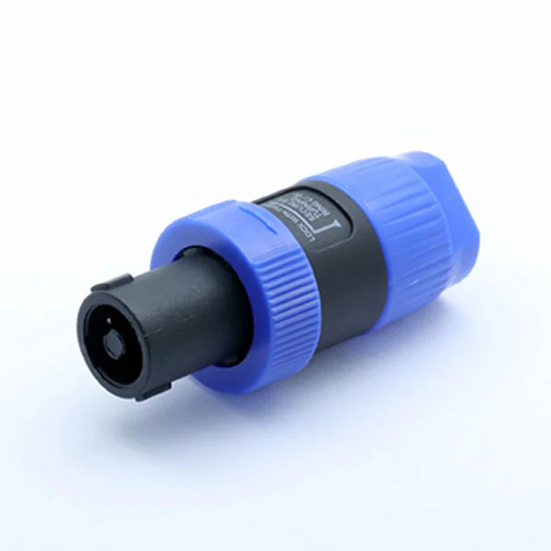 RTC2006-BLUE 3PIN/4PIN водонепроницаемый 20A Мощность CON адаптер для монтажа на панель настоящий замок кабельный разъем IP65 авиационный огнезащитный разъем - Цвет: RTC2006-BLUE