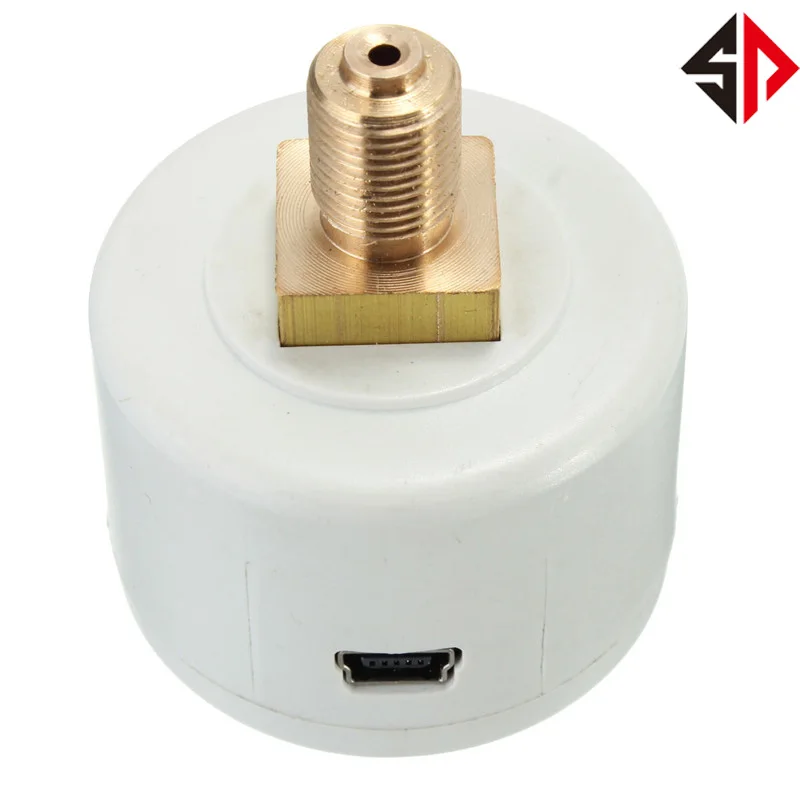 450 Psi G1/8 Манометр со встроенной батареей RS232 USB 5 в постоянного тока цифровой